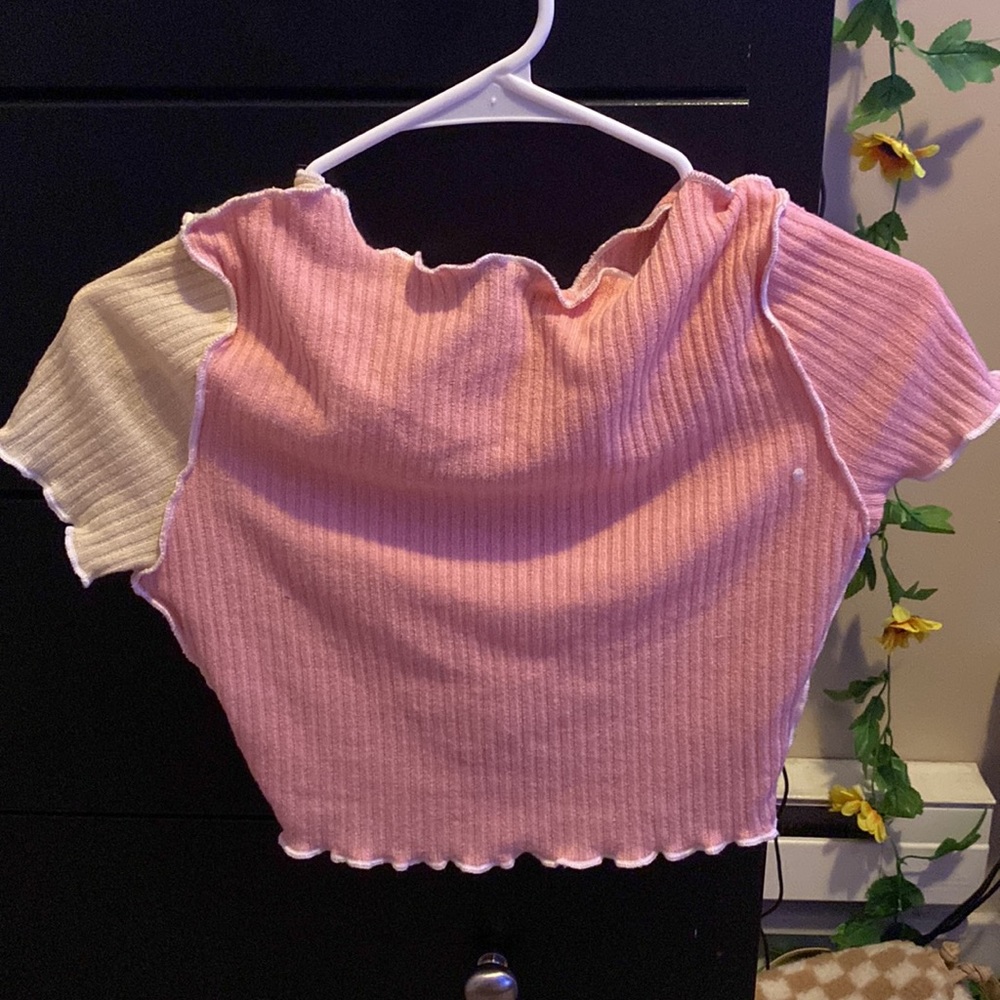 multicolored crop top - Picture 2 of 2